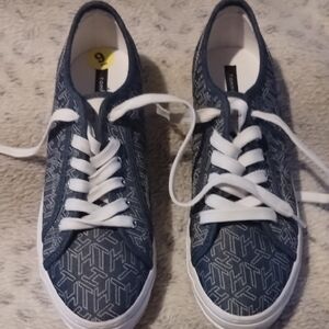 Tommy Hilfiger Navy Patterned Sneakers